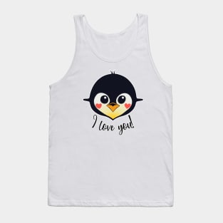 Penguin I love you! Tank Top